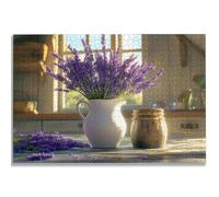 3000 Piece Jigsaw Puzzles for Adults, Lavender Jigsaw Puzzles for Adults, Wooden Puzzle with Gift Box, Flower Jigsaws for Family Educational Games, Unique Gifts for Women/Men, Home Wall Decor, -1113