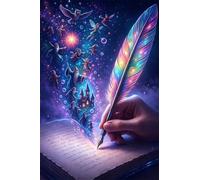 3000 Piece Jigsaw Puzzles for Adults, Magical Rainbow Feather Classic Puzzle, 48x31.9 inch, Premium Interlocking No Dust, Family Indoor Activity