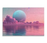 3000 Piece Jigsaw Puzzles for Adults, Ocean Jigsaw Puzzles for Adults, Wooden Puzzle with Gift Box, Landscape Jigsaws for Family Educational Games, Unique Gifts for Women/Men, Home Wall Decor, -1323