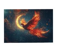 3000 Piece Jigsaw Puzzles for Adults, Phoenix Jigsaw Puzzles for Adults 3000 Piece, Moon Puzzle Challenging Game for the Whole Families, Classic Wooden Jigsaws Suitable for Home Decor, Gifts -3067