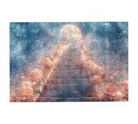 3000 Piece Jigsaw Puzzles for Adults, Rose Jigsaw Puzzles for Adults 3000 Piece, Moon Puzzle Challenging Game for the Whole Families, Classic Wooden Jigsaws Suitable for Home Decoration, Gifts -3513