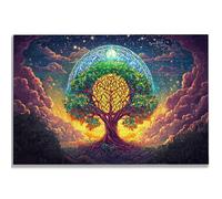 3000 Piece Jigsaw Puzzles for Adults, Tree of Life Jigsaw Puzzles for Adults, Wooden Puzzle with Gift Box, Colorful Jigsaws for Family Educational Games, Unique Gifts for Women/Men, Home Decor, -1783