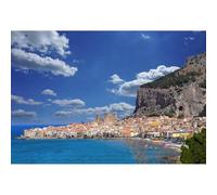 3000-Piece Puzzle, Cefalù Sicily Italy Puzzle, Game Artwork and Tourist Souvenir