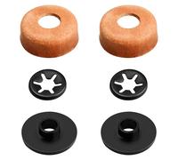 3000005094 Compatible Replacement Pump Cup Kit for Coleman Lanterns & Stoves - Includes Leather Pump Caps, Metal Nuts, and Plastic Caps for Airtight Seal