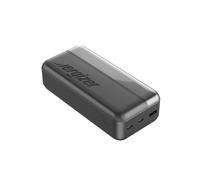 30000mAh Power Bank with LCD Display, 10.5 W Fast Charging Portable Charger PD 3.0 Input & Output, Triple Ports (2 USB-C + 1 USB-A), Slim Battery Pack - Black UE30050C