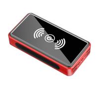 30000mAh Solar Power Bank | Portable Solar Charger with LED Flashlight, Waterproof High Capacity Battery Pack for Outdoor Camping Hiking Backup Charger