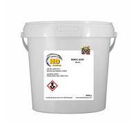 (3000g (3kg) Bucket) Boric Acid 99.9% Pure Kills Ants Fleas Cockroaches