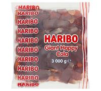 Haribo Giant Cola Bottles 3kg Bag - PACK (4)