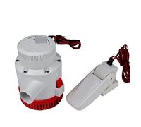 3000GPH Large Flow Dc 12v 24v Bilge Pump with Bilge Float Switch Electric Water Pump for Boats Submersible(OneColor)