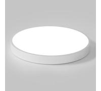 3000K-6000K Dimming Ceiling Lamp Fashionable Simple Round LED Ceiling Lights Ultra-Thin Side Emitting Design Lighting Fixture 1-Light Metal Elegant Panel Lamps Lounge Hallway Home Office Porch KNBVFHG