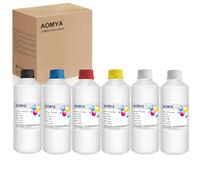 3000ml DTF Ink Premium DTF Heat Transfer Ink Conversion Kit Refill for PET Film 2Wh+CMYK,Compatible for EPN ET8550,ET-8500,L1800,L805,XP-15000,R1390,R2000,R2400,P400,P800,All DTF Printers,500ml x 6