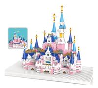 3000Pcs Architecture Mini Building Blocks Set for Adults - Micro Toy Building Bricks Model Kit - Educational Architecture Model Gift for Teens and Adults Age 14+