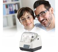 3000RPM Auto Lens Edge Polishing Machine, 140W Lens Polishing Machine with Timing, Microcomputer Control Panel, Brass Clip Head Stable Performance, for Optical Shops Vision Care Hospitals