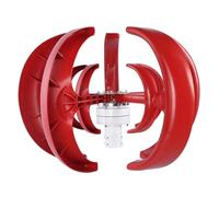 3000W 12V Vertical Wind Turbine Generator Kit, 5-Blade 3 Phase AC Permanent Magnet Power Generator with Controller for Renewable Energy