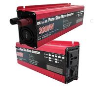 3000W 24V Pure Sine Wave Inverter for Solar Power, High Efficiency, Quiet Operation, 110V Output, Ideal for RV, Off-Grid Systems, and Backup Power Solutions