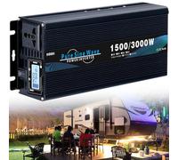 3000W 4000W 5000W 7000W 9000W Pure Sine Wave Inverter DC 12V/24V/48V/60V/72V to AC 110V/220V Solar Power Converter for Automotive & Home Use (3000W, 48V to 220V)