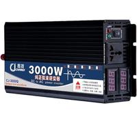 3000W 4000W 5000W Pure Sine Wave Inverter - DC 12V/24V/48V/60V/72V to 110V/220V AC Voltage Converter for RV & Camping - Efficient Power Transformer, High Performance, Reliable Energy Solution
