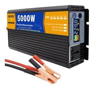 3000W-5000W Pure Sine Wave Inverter DC 12V-72V to AC 110V/220V Converter for RV, Solar, Camping, and Home Use(5000W 72Vto220V)