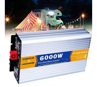 3000W-8000W Pure Sine Wave Solar Inverter Charger, DC 12V/24V/48V/60V/72V, Split Phase AC Input/Output 110V/120V/240V, High Efficiency Power Converter for Solar Systems