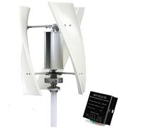 3000W/8000W Vertical Wind Turbine Generator Kit - Home Renewable Energy Power System, Efficient Electricity Production, Ideal for Off-Grid Use, 24V Energy Solution