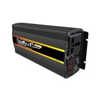 3000W Car Inverter 12V/24V/48V/60V To 220V LED Digital Display Intelligent Photovoltaic Boost Converter Suitable for Car Travel, Camping, Etc