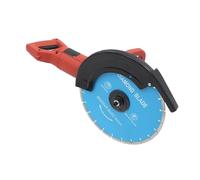3000W Concrete Wet Dry Dual-Use Slotting Machine Pure Copper Motors Single Piece Stone Cutting for Materials DIY Work Sturdy Construction
