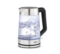3000W Cordless Illuminating Glass Kettle 1.7L Geepas White One Size