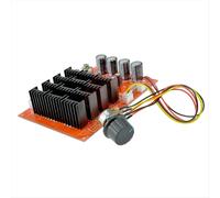 3000W DC Motor Speed Controller 10-50V 60A PWM HHO RC 12V 24V 48V Regulation 5-100% with Control Switch