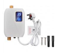 3000W Electric Tankless Instant Hot Water Heater Under Sink Kitchen & Bathroom Tap