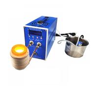 3000W High-Frequency Induction Heating Machine 220V Multi-Function Heater Silver Gold Melting Furnace(2KW)