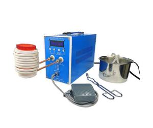 3000W High-frequency Induction Heating Machine Silver Gold Melting Furnace