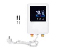 3000W Instantaneous Water Heater Electric Digital Touch Screen Portable Instant Water Heater Under Sink Water Heater for Kitchen Bathroom