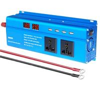 3000W Inverter Pure Sine Wave DC 12V to AC 110V/220V/230V Converter LED Display Transformer(12V 220V 50HZ UN)