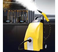 3000W Multi-Purpose Steam Cleaner with 9 Accessories, 110°C Steam, 100-320ml/min Flow, 3.5L Water Tank, Ideal for Kitchen, Car, Carpet Cleaning