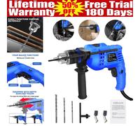 3000W Power Hammer Drill Heavy Duty Corded Electric Impact Driver with Bit Set
