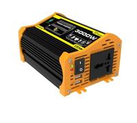 3000W Power Inverter DC 12V To AC 110/220V Voltage Transformer Car Charger Converter(Black 12V to 220V)