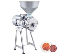 3000W Powerful Grinder Commercial Stainless Steel Corn Grinder - Industrial Flour Milling Machine for Pepper, Soybean, Peanut, Herbs & Grains