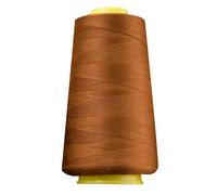 3000Yard Brown Sewing Thread,Polyester Sewing Machine Thread for Overlocker Knitting Polyester Embroidery Threads