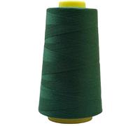 3000Yard Dark Green Thread for Sewing,Polyester Sewing Machine Thread for Overlocker Knitting Polyester Embroidery Threads