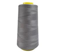 3000Yard Light Grey Thread for Sewing,Polyester Sewing Machine Thread for Overlocker Knitting Polyester Embroidery Threads