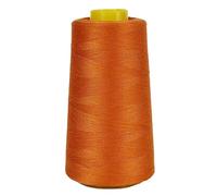 3000Yard Orange Thread for Sewing,Polyester Sewing Machine Thread for Overlocker Knitting Polyester Embroidery Threads