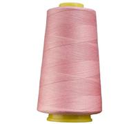 3000Yard Pink Thread for Sewing,Polyester Sewing Machine Thread for Overlocker Knitting Polyester Embroidery Threads