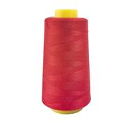 3000Yard Red Sewing Thread,Polyester Thread for Sewing Machine Overlocker Embroidery Threads