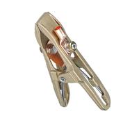 300A 500A Heavy Duty Copper Ground Clamp Earth Clamp for Welding Machines with Strong Spring and High Conductivity Welding Clamps Heavy Duty