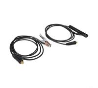 300A Ground Earth Clamp with Welder Cable for MMA For Inverter Welding Machine, Heavy Duty Copper Alloy, Heat Resistant Anti-Slip Handle, Shipyard Mine Use(10feet/3m)