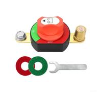 300A Positive Terminal Switch Brass for battery Isolator 12-48V | 300A high current capacity, 12-48V DC range, robust brass build, auto for rv marine use