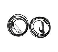 300A Welding Ground Clamp, Copper Electroplated Earth Clamp for MMA MIG TIG Welding Machine, Heavy Duty Grounding Cable Clip with Insulated Handle - 10/16/23 Inch.(16feet/5m)