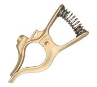 300A Welding Ground Clamp with Brass Body and Duckbill Mechanism for Dependable Grounding in High-Vibration Environments