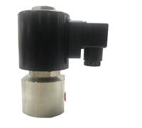 300bar 30MPa 2 Way nitrogen high Pressure Solenoid Valve 1/4 3/8 24V Orifice 1mm SS304 DN1 Normally Open(1/8",NPT_120V)