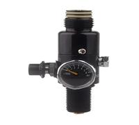 300BAR Output 160 to 3000Psi Two Air Tank Valvula | Reguladora Gas Cylinder Refill Filling Adapter Valve Pressure Regulator(2200 Psi,5-8-18UNF)